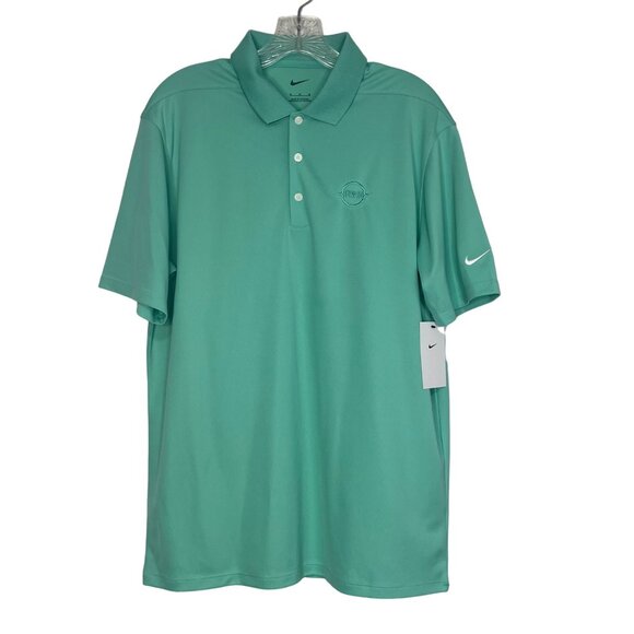 Nike Golf Polo Shirt Mens Medium Green Size Medium Irwin New - Picture 1 of 9